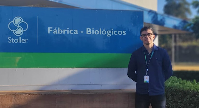 Rodrigo Pavan, supervisor de produção na fábrica de biológicos em Cosmópolis (SP)